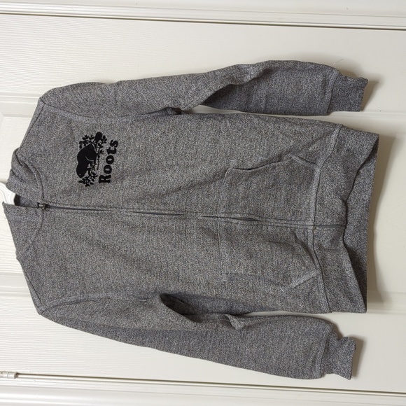 Roots kids grey zip up - Picture 1 of 4